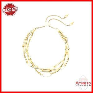 Gold Plated Brass Beaded Bracelet Delicate Dainty Everyday Layering Jewelry